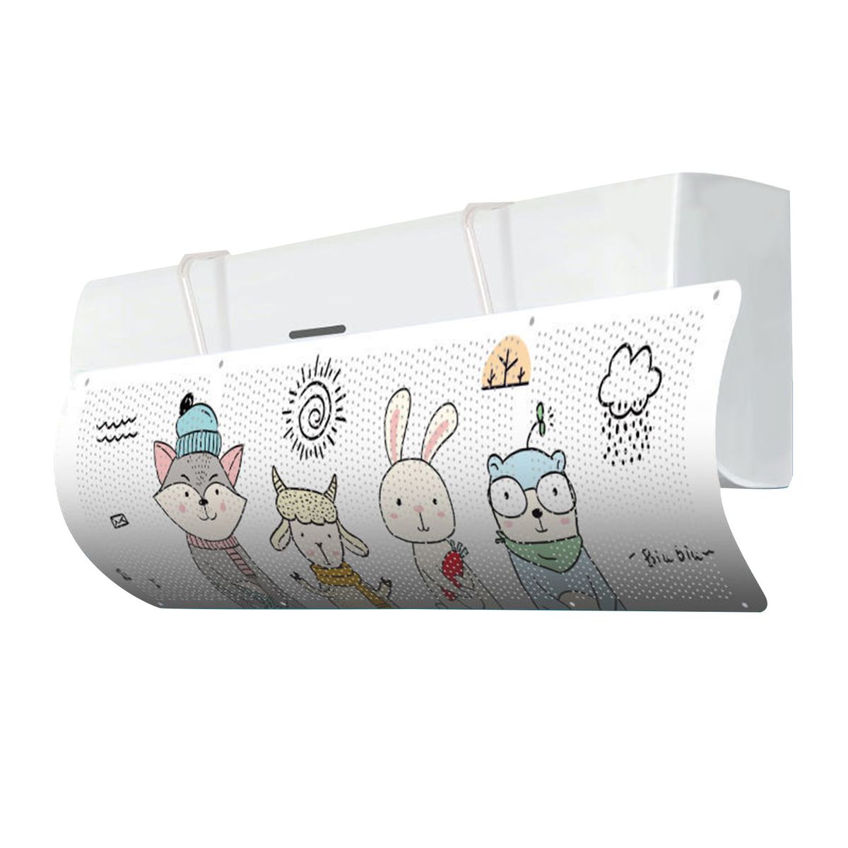 Air Deflector Animal Pattern Air Baffle H