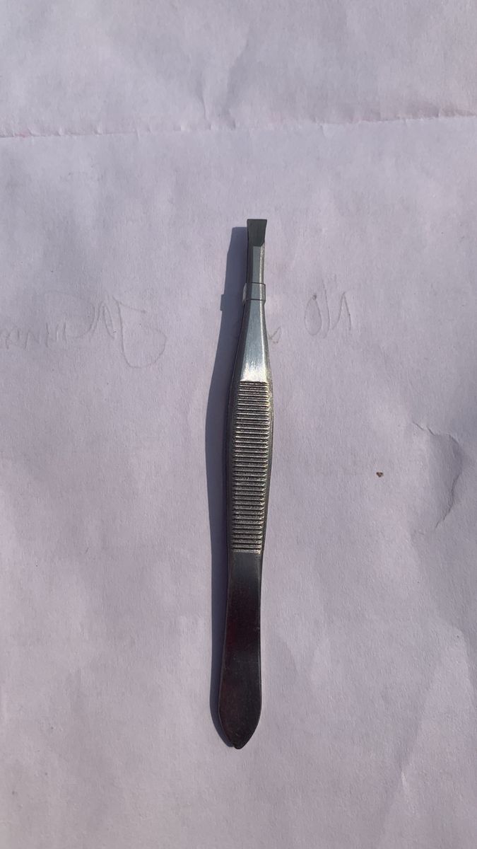 Hair Removal Golden Tweezer