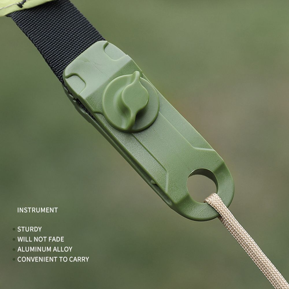 5PCS Tarpaulin Clip Tent Canopy Buckle Outdoor Wind Rope
