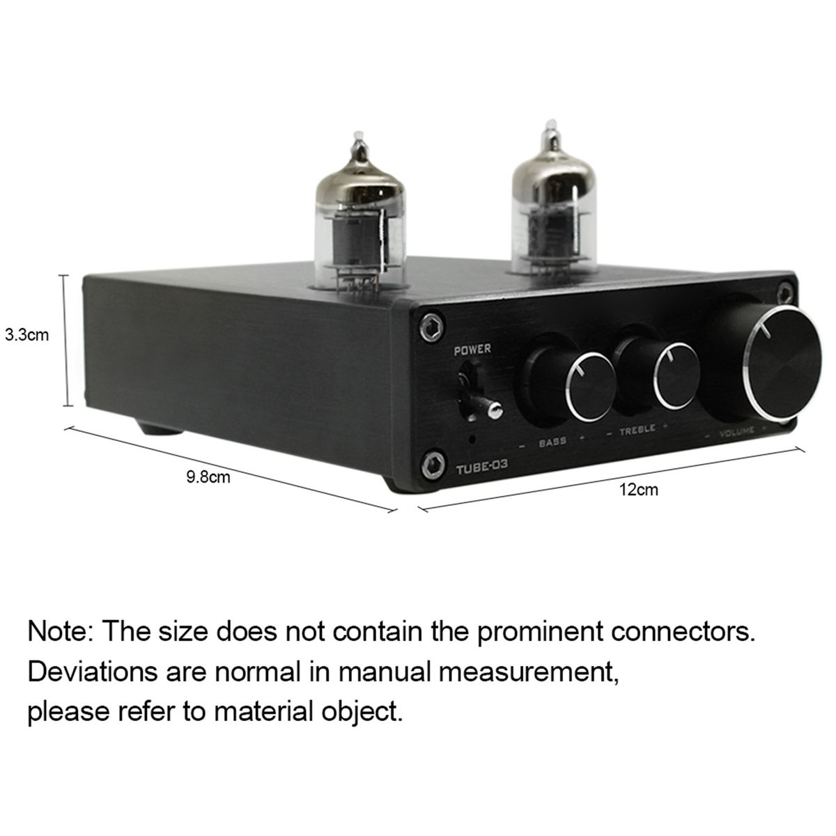 TUBE-03 Mini HiFi Audio Preamplifier 6K4 Vacuum Tube