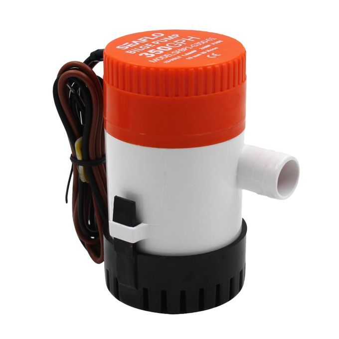 For SEAFLO 12V 350GPH Marine Boat Submersible Bilge Water Pump SFBP1