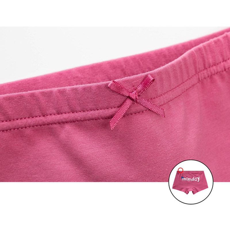 Girls Boxer Shorts,Kids Cotton 5 Pack Underpants 3-12 Years