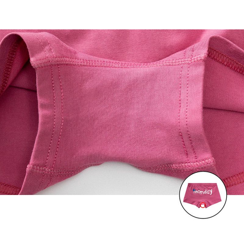 Girls Boxer Shorts,Kids Cotton 5 Pack Underpants 3-12 Years