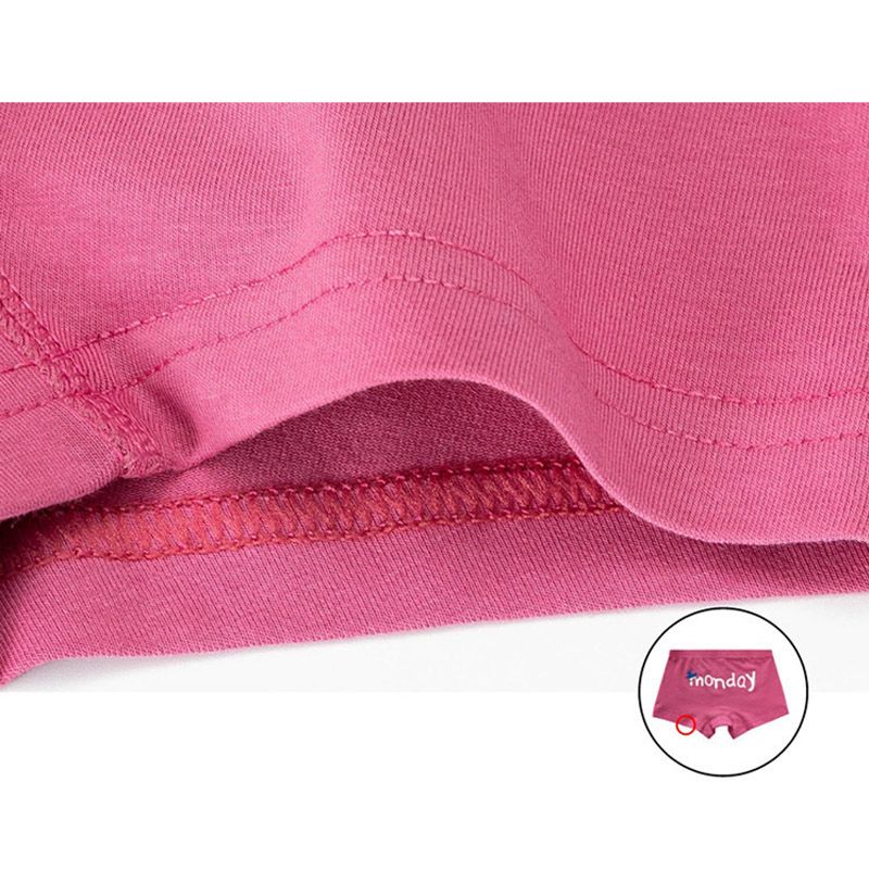 Girls Boxer Shorts,Kids Cotton 5 Pack Underpants 3-12 Years