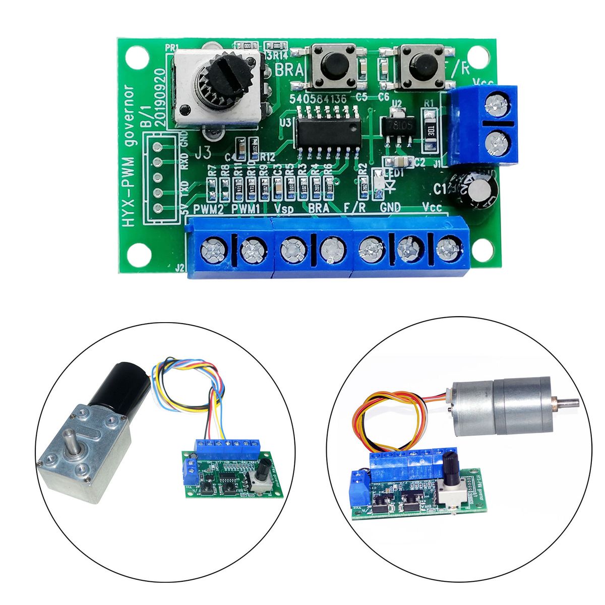 1x Brushless Motor Speed Controller Adjustable Module