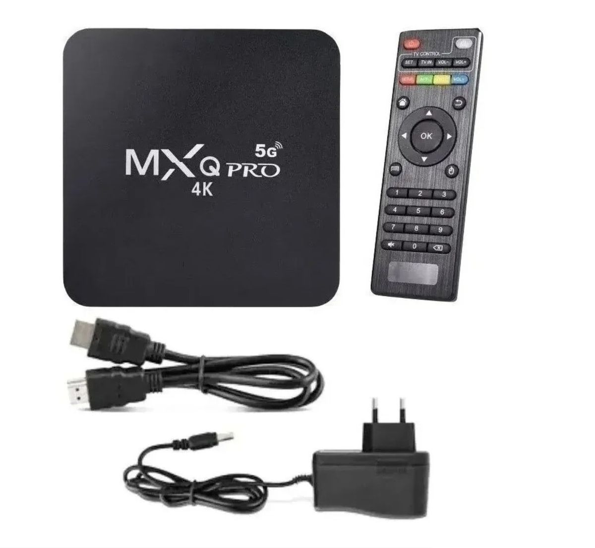 Smart Tv Box 4k Mxq Pro Hdmi Wi-fi Android 12.0 32gb 4gb
