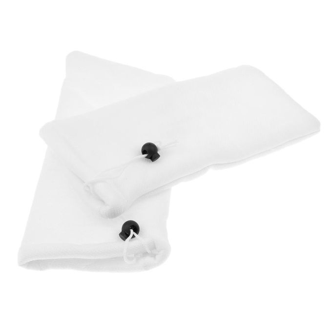 2 Pcs Aquarium   Tank Marine Sump Filter Polyester Sock Bag Holder