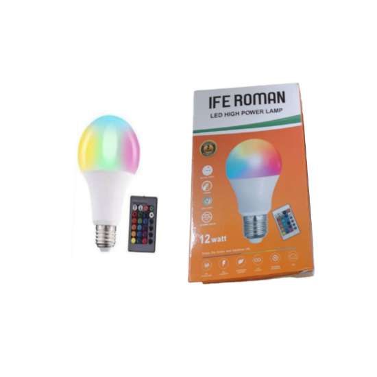 Colour Switching Led Screw Bulb 12w