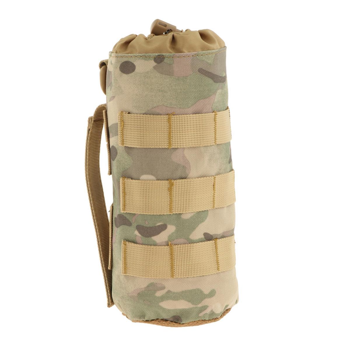 Molle Water Bottle Carrier Drawstring Top CP