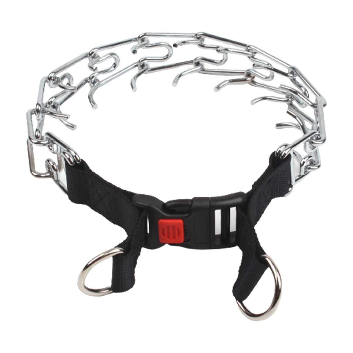 Dog Training Chain Collar Adjustable Prong Pinch