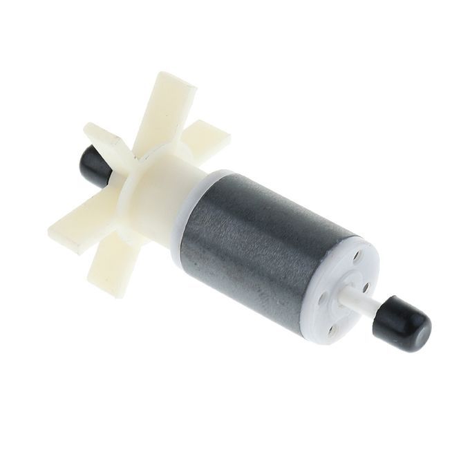 2 Pcs Plastic Filter Replacement Impeller Spare Rotor Aquarium Parts