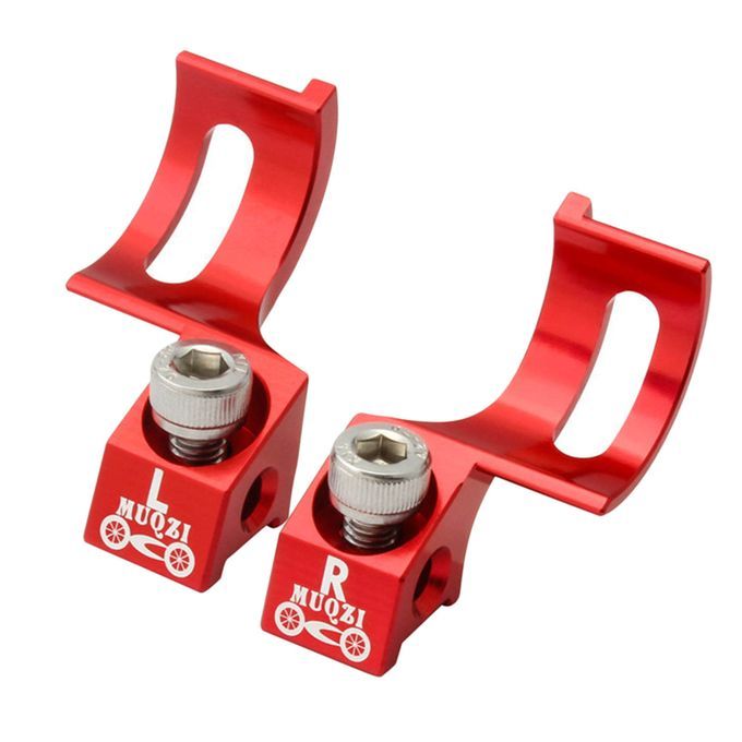 Bike Brake Level Triggers Shifter Adapter Shift Mount Red Left Right