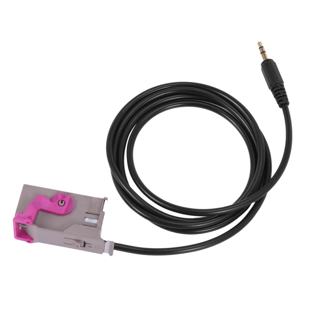 32 Pin 3.5MM Car Aux-in RNS-E Audio Adapter Cable Jack