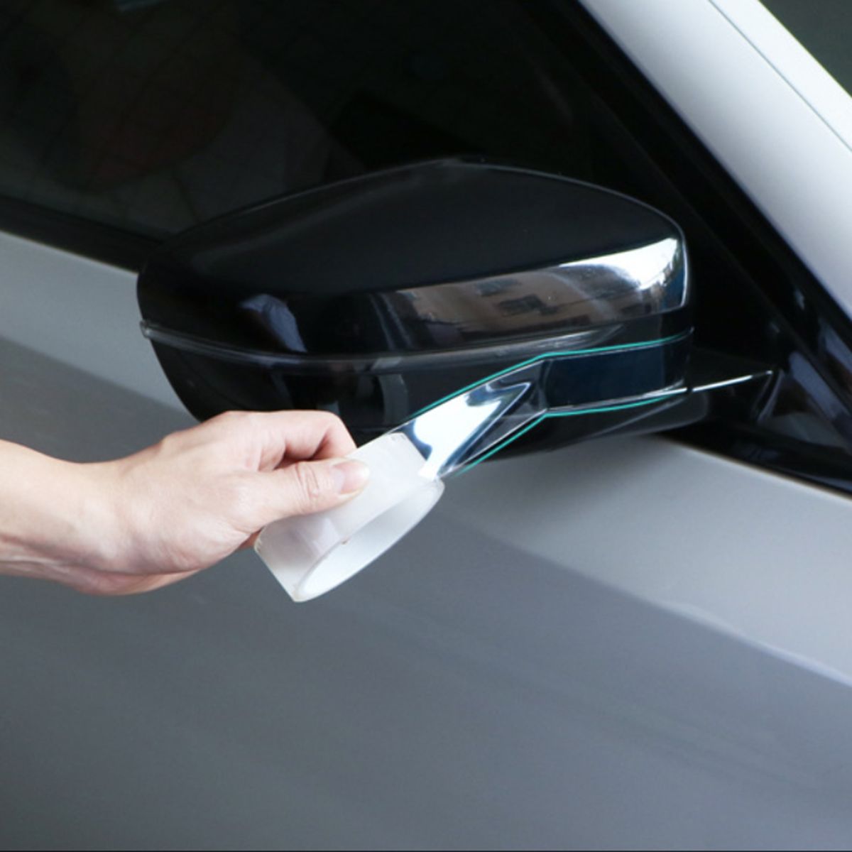 Car Door Plate Sill Protector Transparent Scuff Sticker