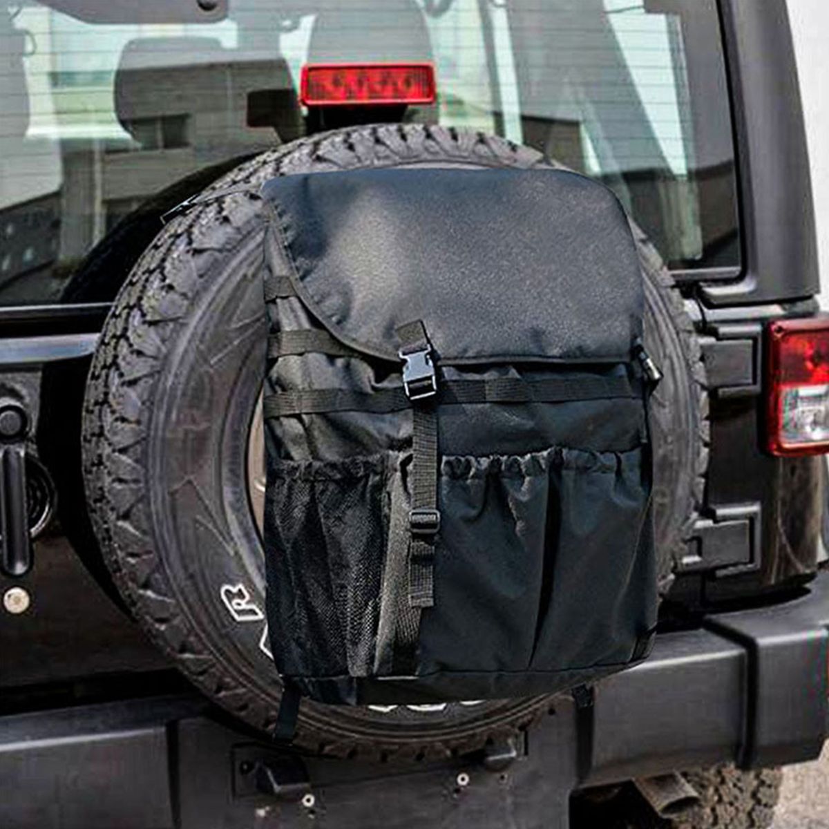 Spare Tire Trash Bag Backpack Cargo Storage Bag Tool Gear