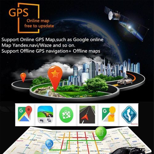 2+32G 10 Inch Auto Car Radio Player Adjustable Touchscreen Wifi Car Stereo 1Din Car GPS Navigation Android 8.0 Not Specified