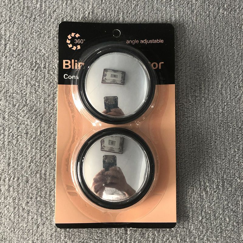 360 Degree Car Blind Spot Mirrors HD Convex- 2 Pieces