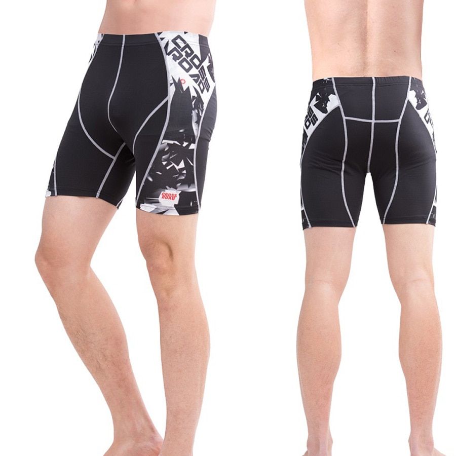 Swimming Trunks   Men Swimwear Mens Swim Trunks Shark Skin Swim