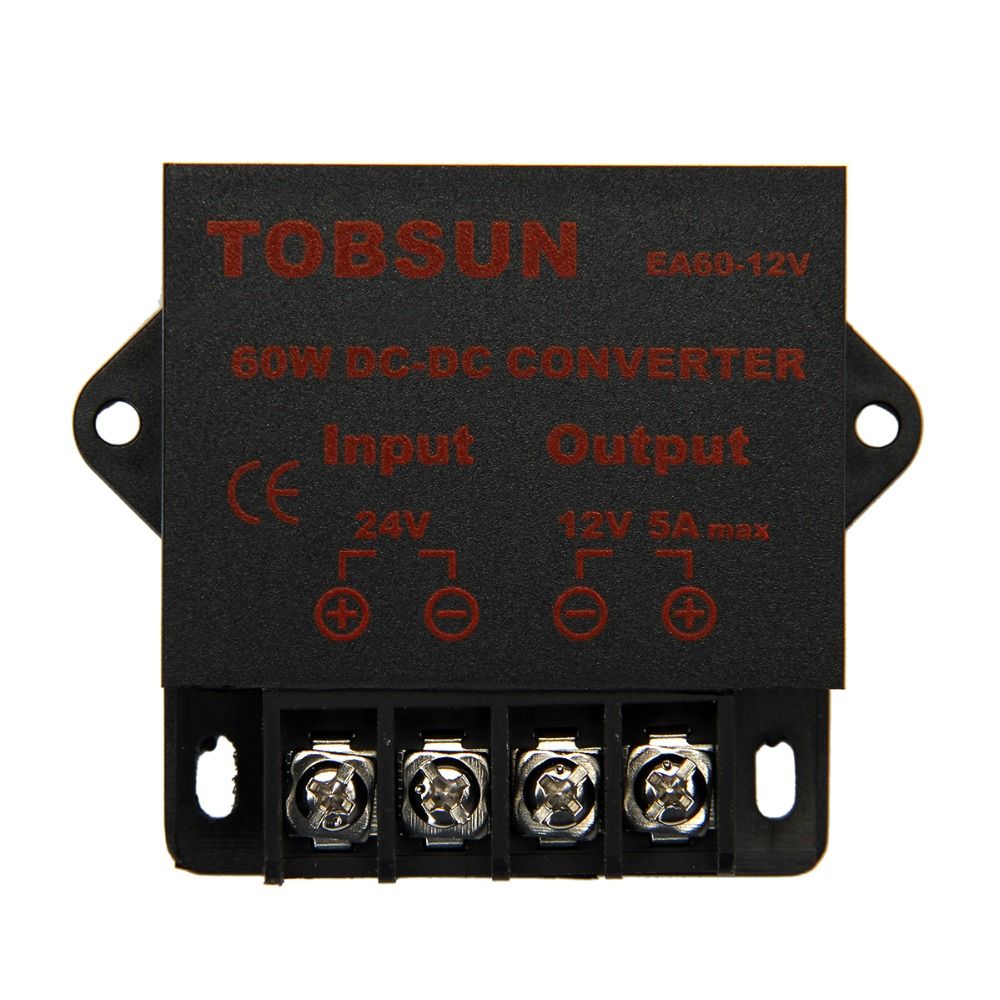 24V To 12V 5A 60W DC DC Converter Transformer Step Down