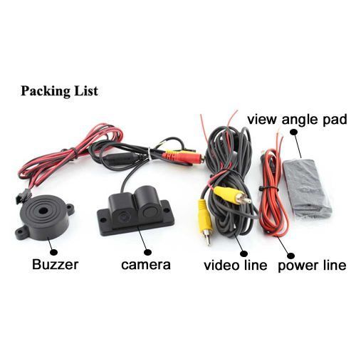 2 In 1  Car Parking Sensor And Rear View Camera.