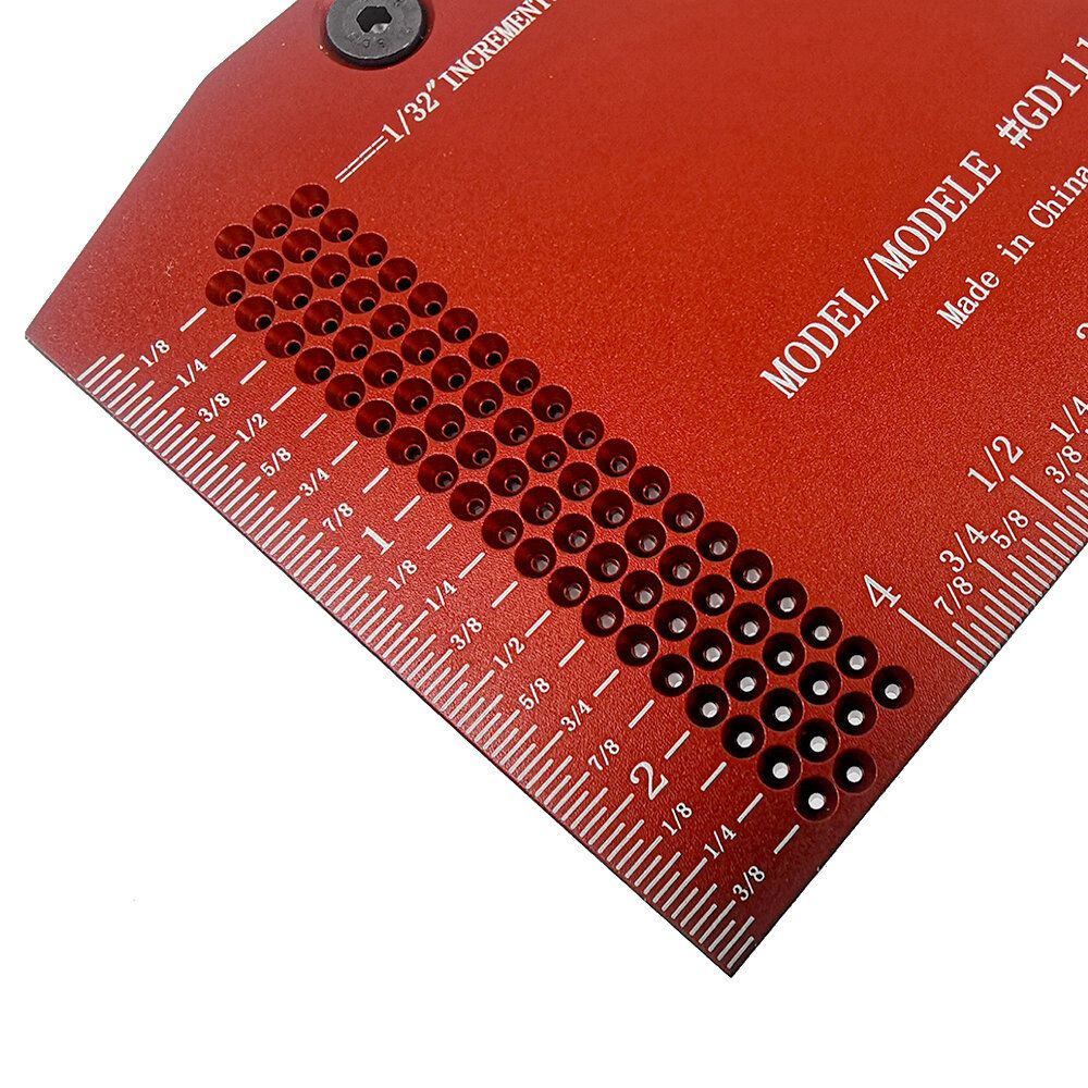 Mohoo Aluminum Alloy Woodworking Saddle Layout Square Gauge