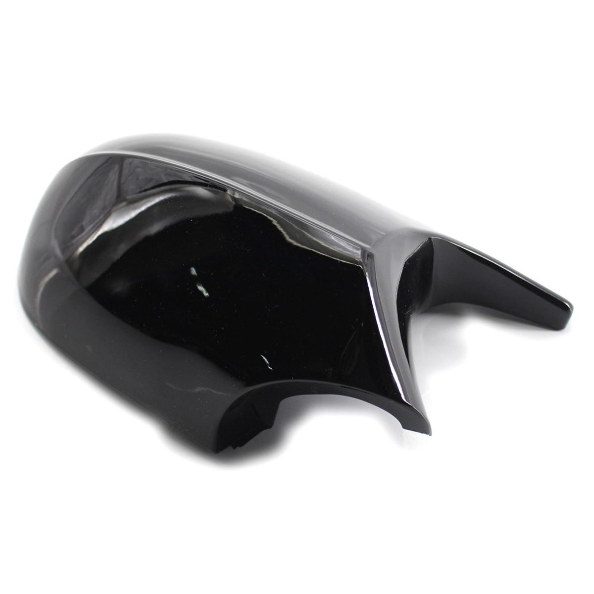 Rearview M3 Style Side Mirror Shells Side Wing Mirror Cover Cap Bright Black Style Pair Replacement for BMW E90 E91 E92 E93 Facelifted 08-12