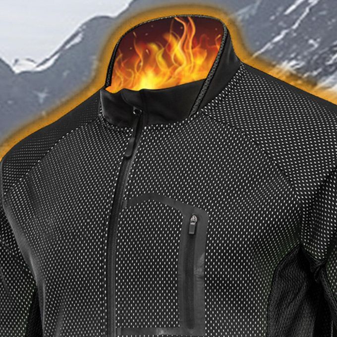 Cycsling Jacket Warm Long Sleeve Water Resistant Breathable Bike XL