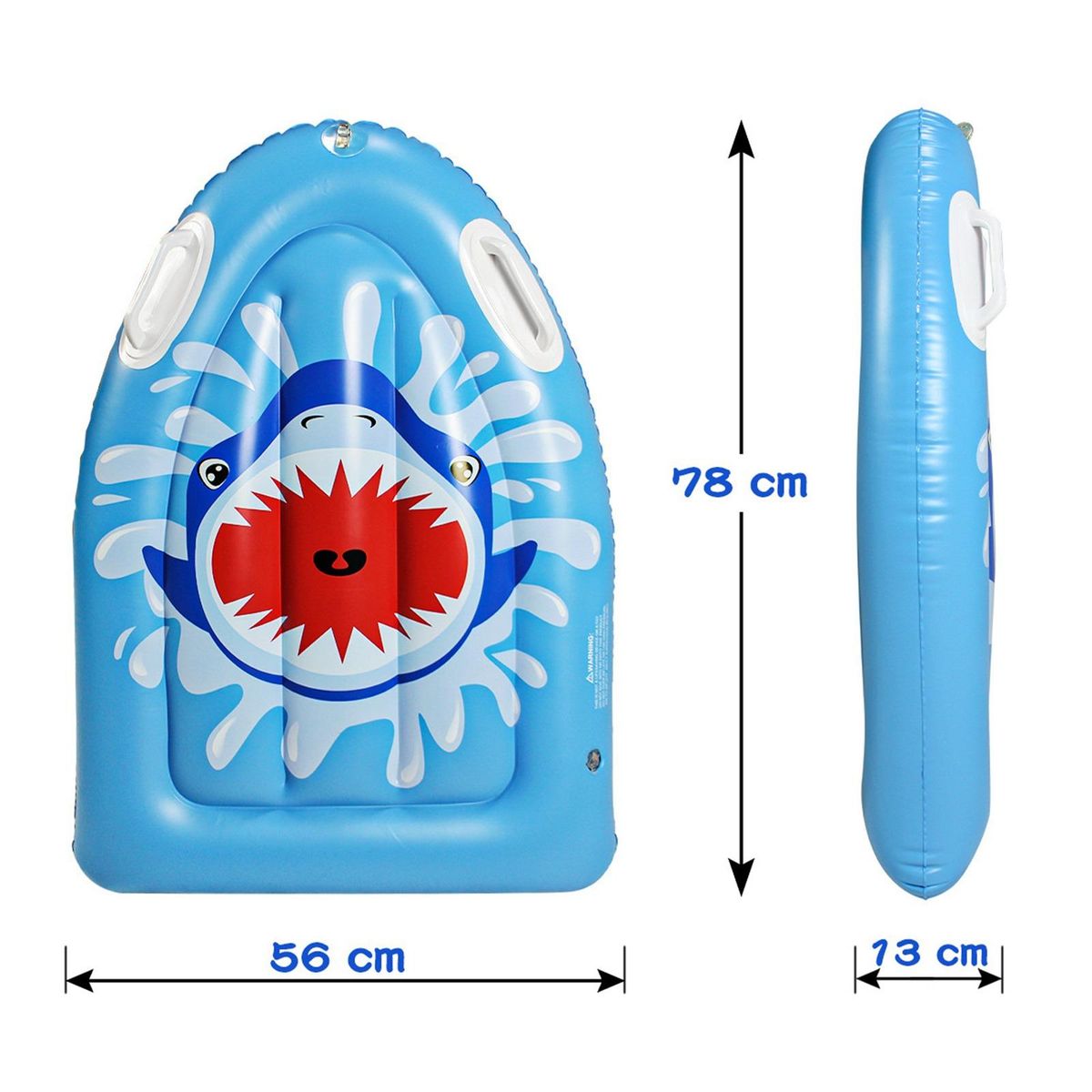 Inflatable Surfboard Surfing Swimming Floating Mat Kids