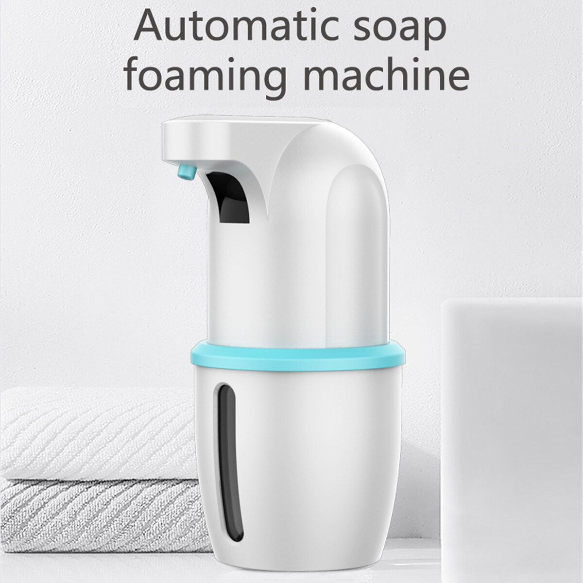 275ml Stainless Auto Handsfree Sensor Touchless Soap Dispenser Kitchen Bathroom Red