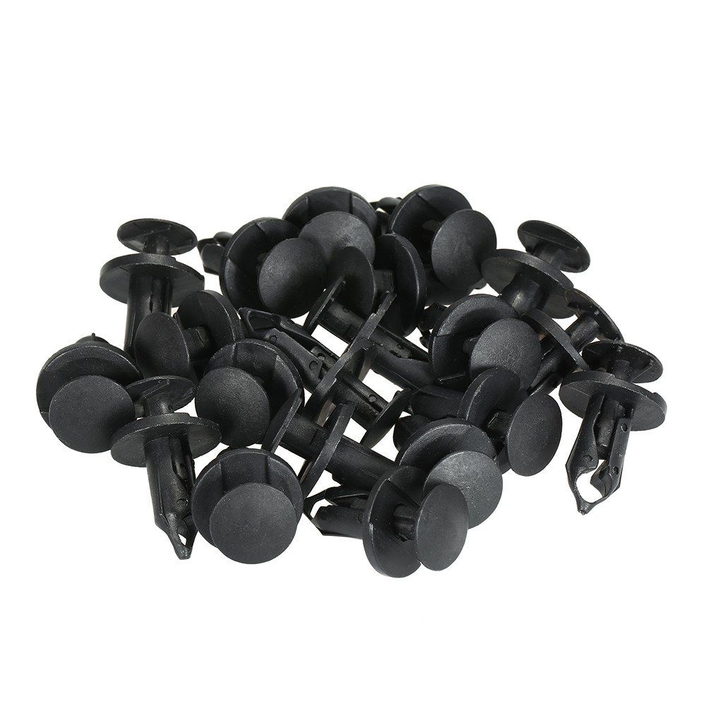 Nylon Bumper Fasteners Fender Rivet Clips 30PCS 8mm