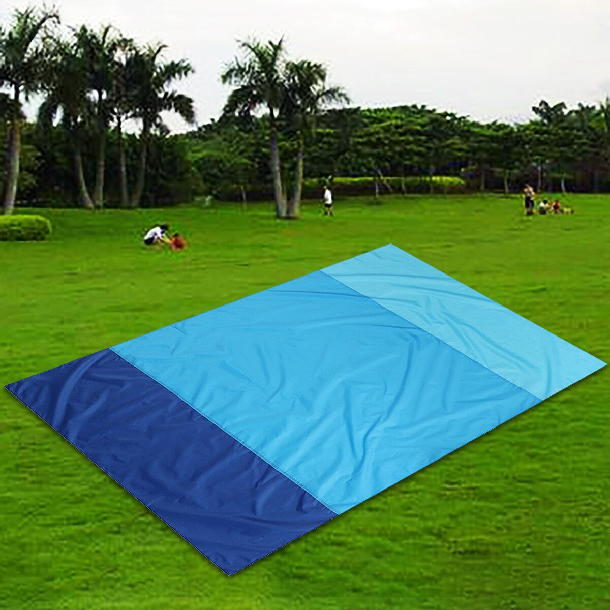 2 Sizes Beach Mat Outdoor Portable Waterproof Travel Camping Folding Picnic Pad #1