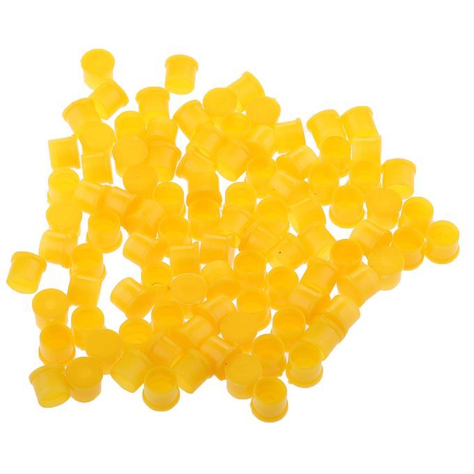 100x Plastic Covers Dustproof Dust Cap For SMA RPSMA Female RF