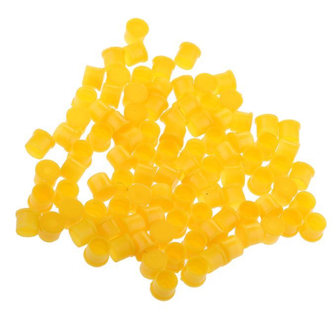 100x Plastic Covers Dustproof Dust Cap For SMA RPSMA Female RF