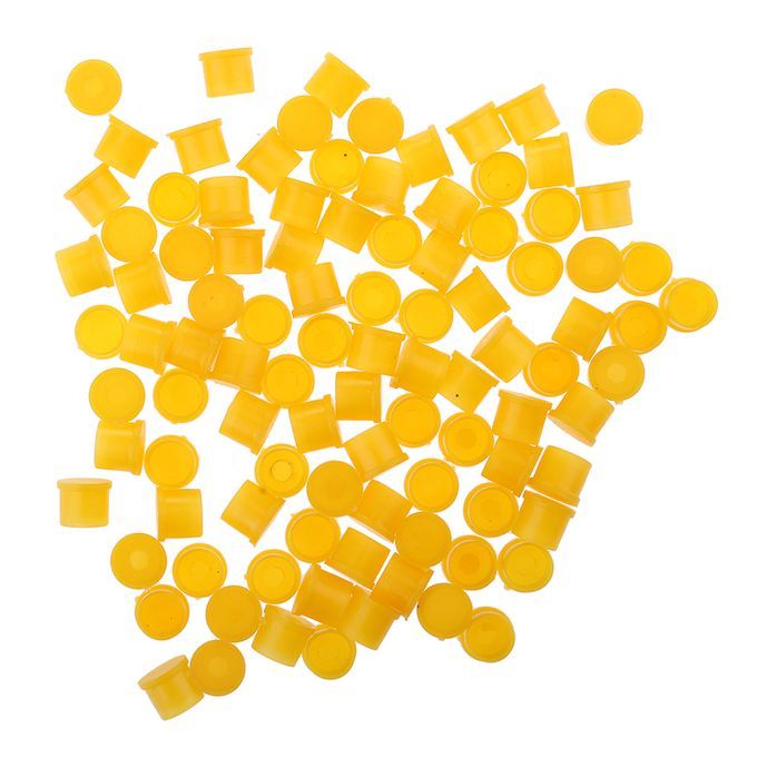 100x Plastic Covers Dustproof Dust Cap For SMA RPSMA Female RF