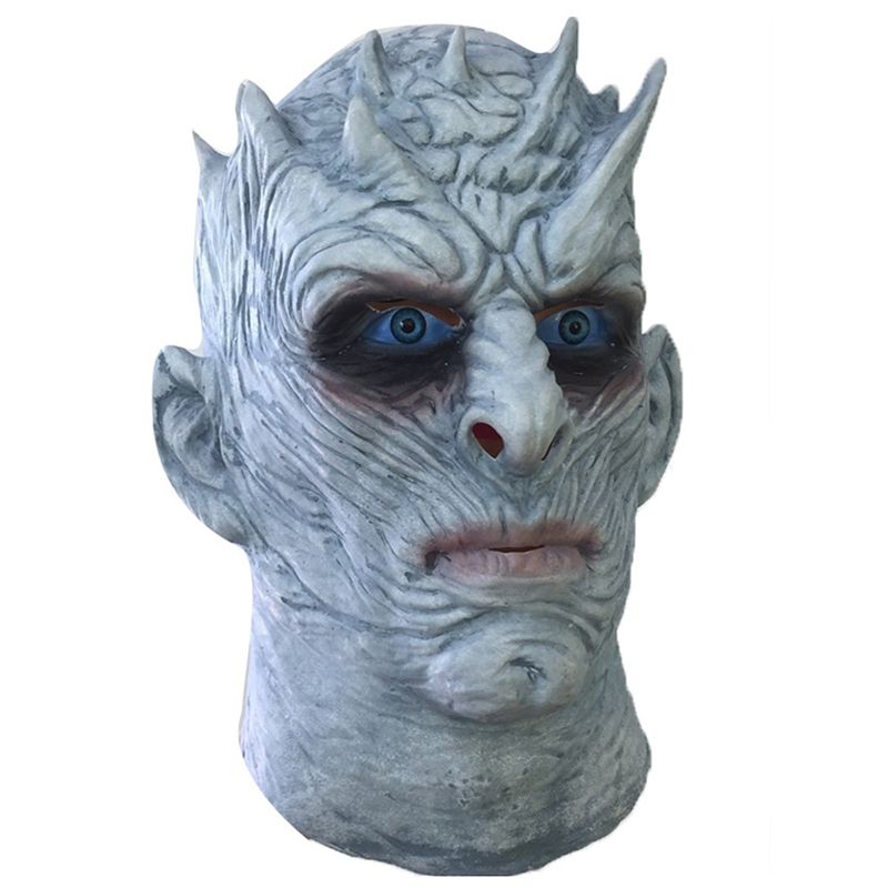 Movie Thrones Night King Mask Halloween Realistic Scary