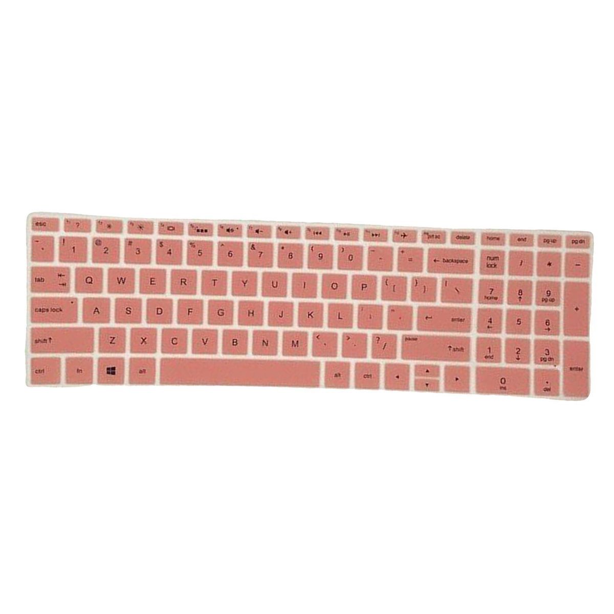Silicone Keyboard Skin Protector Cover For HP 15.6''BF Pink 15.6 Inch