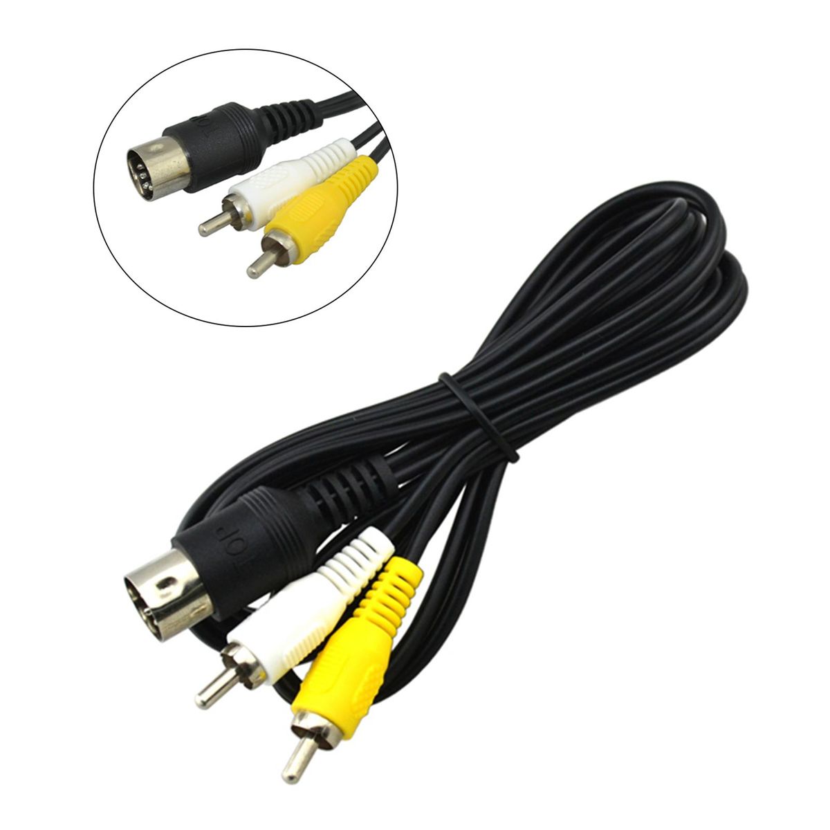 Audio Cable TV Computer Audio Video Cable Black