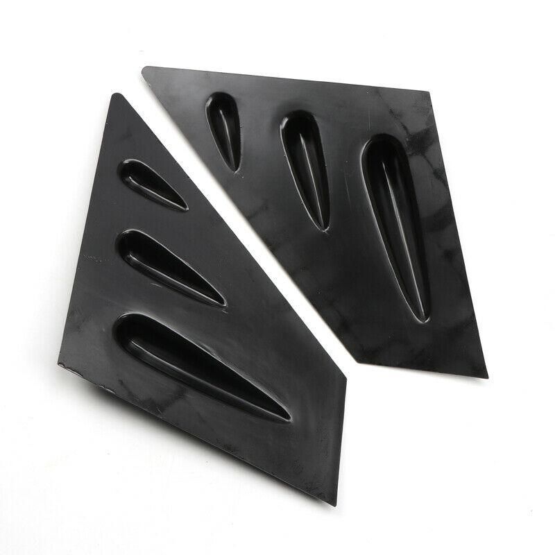 Car ABS Gloss Black Louver Cover Trim for Subaru WRX STi