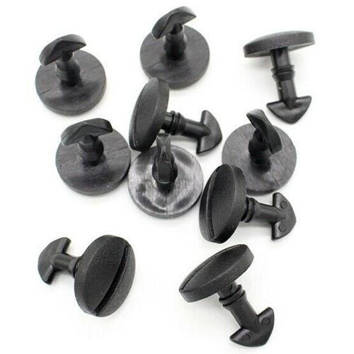 10X DYR500010 Auto Fastener Clips Rear Bumper Tow Cover