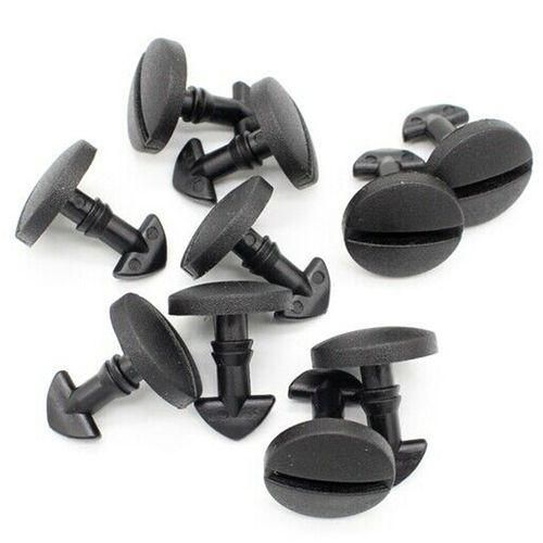 10X DYR500010 Auto Fastener Clips Rear Bumper Tow Cover
