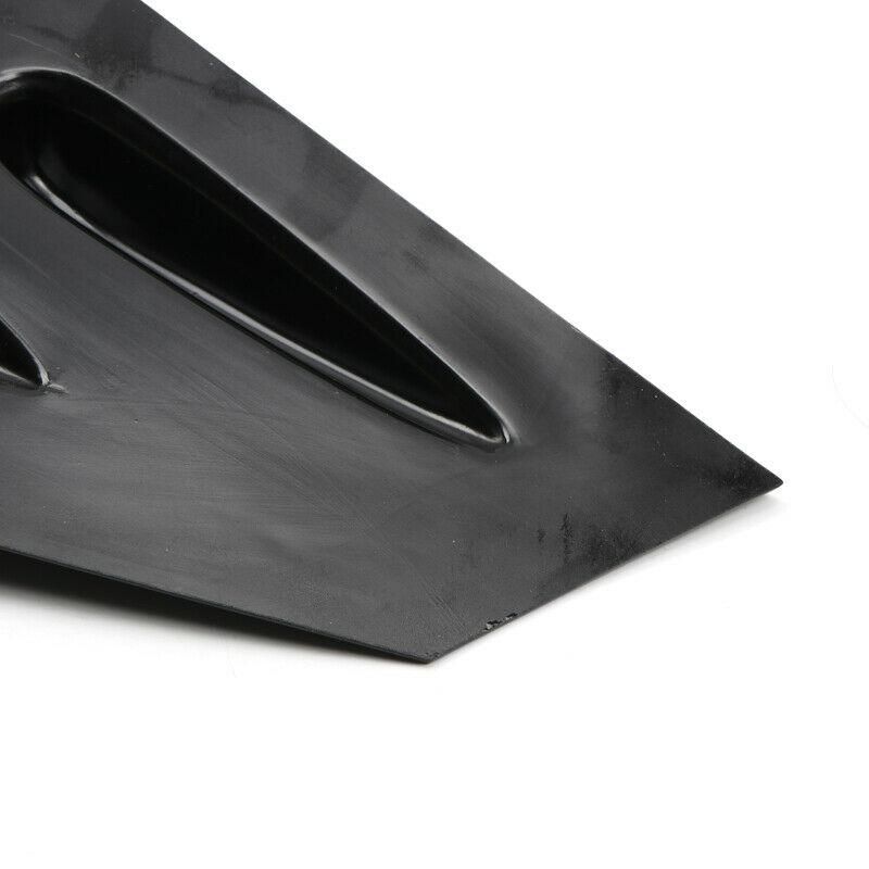Car ABS Gloss Black Side Window Louver Cover Trim for Subaru WRX STi 2014-2019