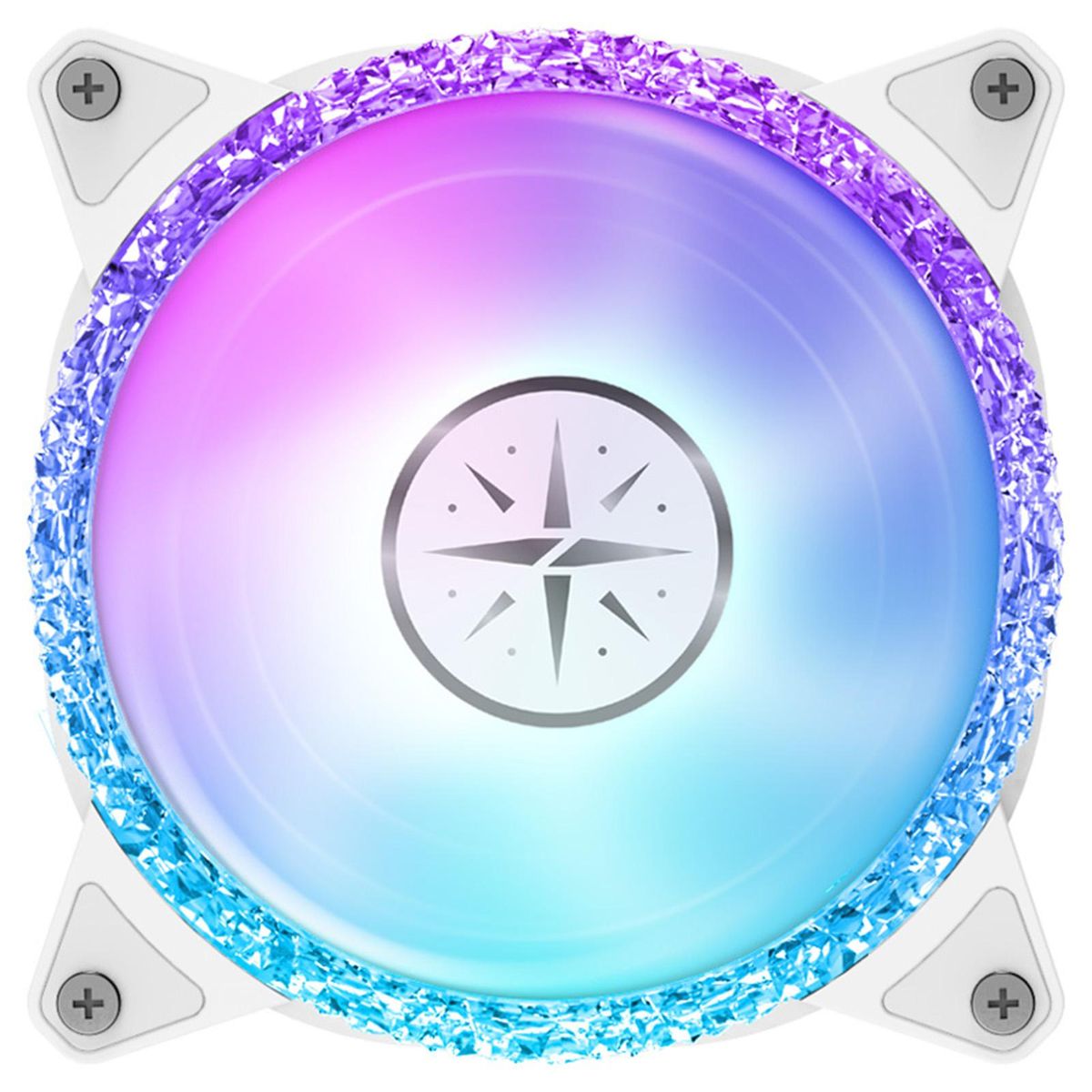 ZEAGINAL 120mm ARGB Case Fan Cooling PC Fans with Hydraulic Bearing Fan Speed: 900-1800 RPM Low Noise