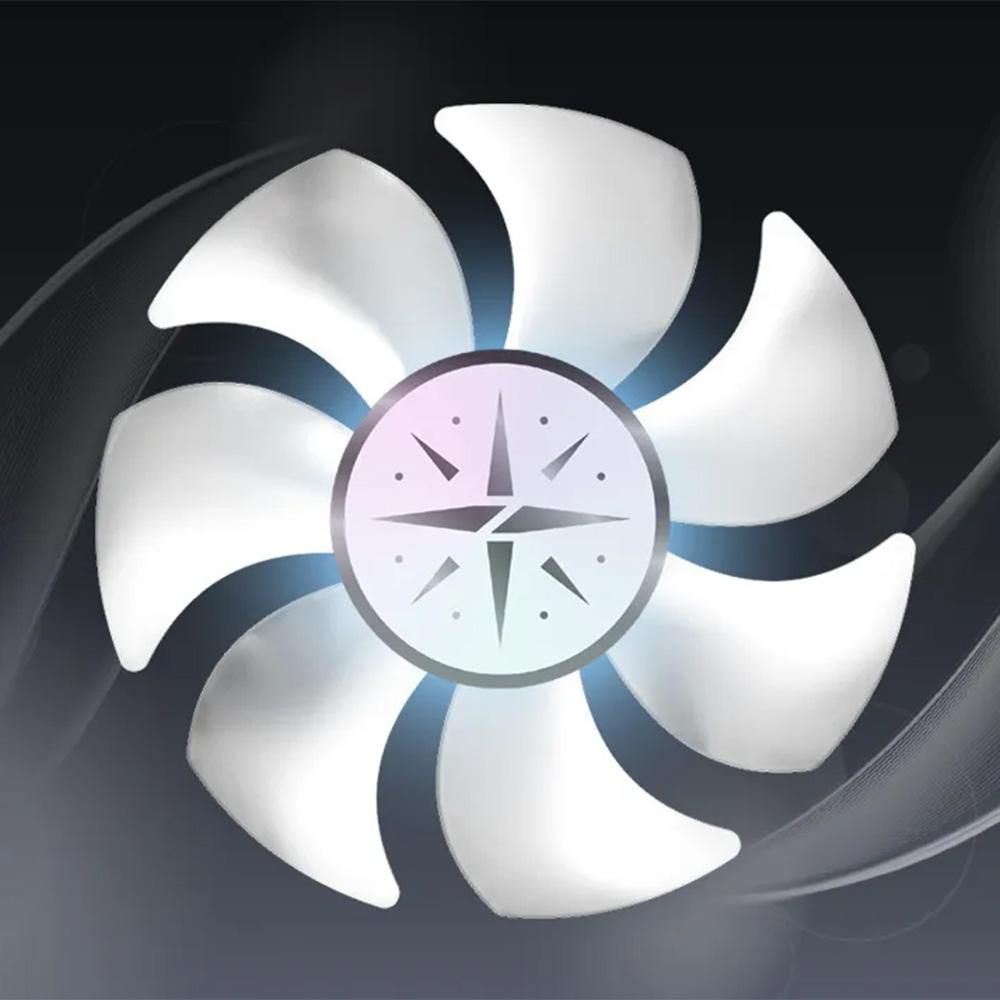 ZEAGINAL 120mm ARGB Case Fan Cooling PC Fans with Hydraulic Bearing Fan Speed: 900-1800 RPM Low Noise