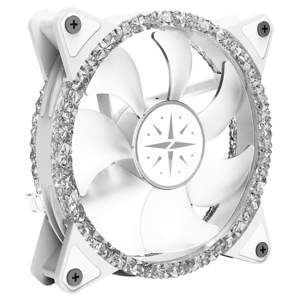 ZEAGINAL 120mm ARGB Case Fan Cooling PC Fans with Hydraulic Bearing Fan Speed: 900-1800 RPM Low Noise