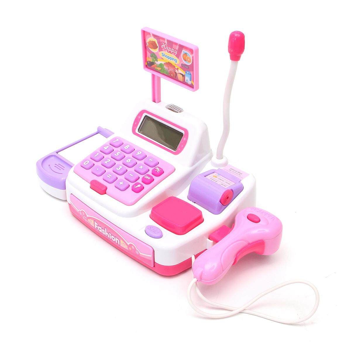 Cash Register With 33 Accessories Role Play Kids Children Toy