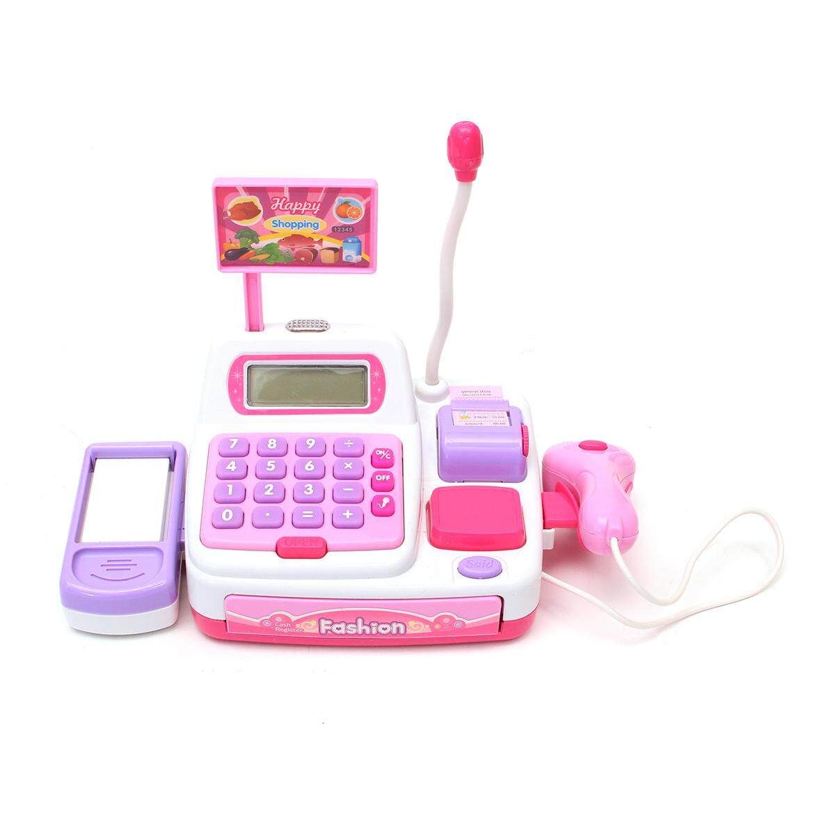 Cash Register With 33 Accessories Role Play Kids Children Toy