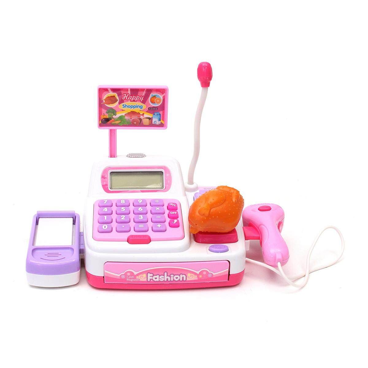 Cash Register With 33 Accessories Role Play Kids Children Toy