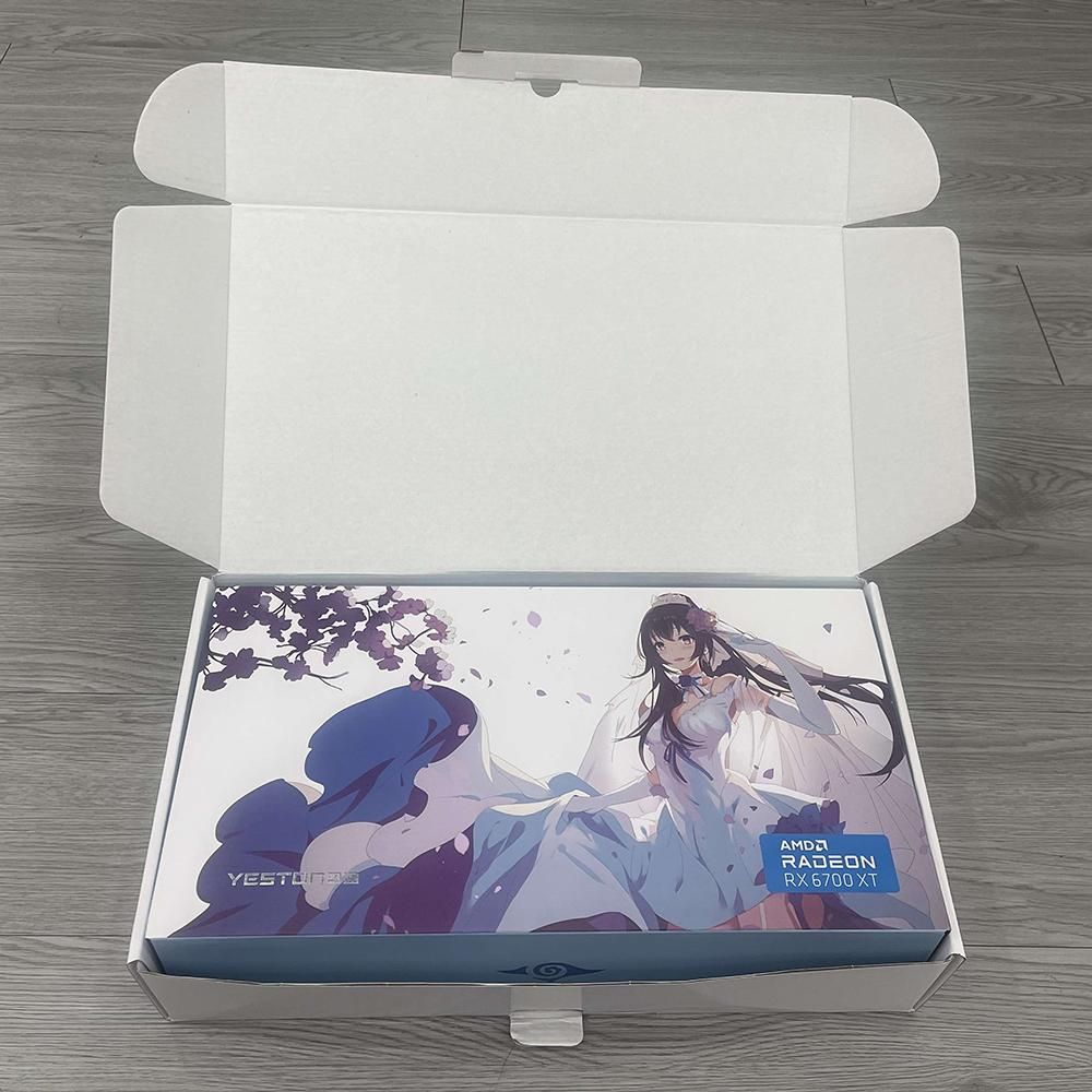 Thickened White Box Protective Box Reinforced Graphics Card Outer Packing Box Compatible with Yeston Graphics Card