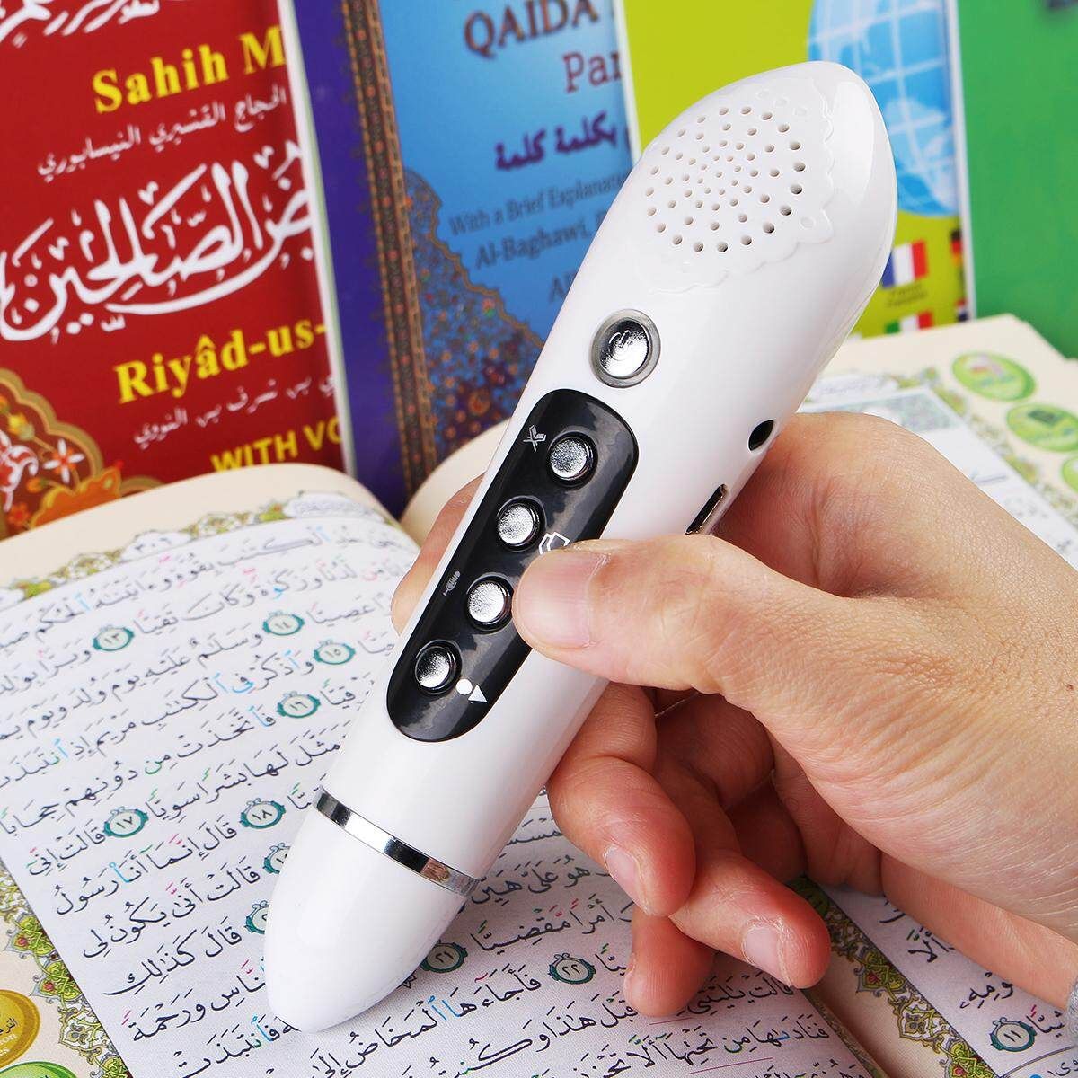 Digital Quran Reader Pen Islamic Muslim Multifunctional FM MP3 TF With 6 Books 4GB