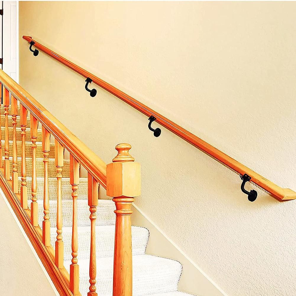 6 Pcs Stainless Steel Stair Handrail Bracket, Heavy Duty,60m